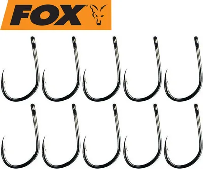 Produktbild von Fox Haken Series 2 Karpfenhaken Boiliehaken Boilies Pellets, Größe:6