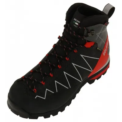 Produktbild von Dolomite Crodarossa ProGTX blk red Herren Wanderschuh in Schwarz, Größe 10.5