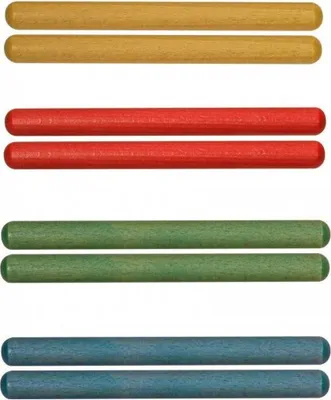 Image de Claves Happy Kidz en bois de hêtre, multicolores, couleur : bleu 21403262038-bleu