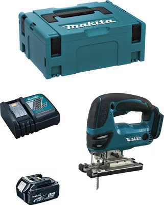 Immagine prodotto di Seghetto alternativo MAKITA DJV180RTJ1 (1 x 5,0 Ah + DC18RC + MAKPAC 2)