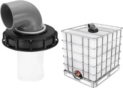 Produktbild von IBC-Tankabdeckung mit waschbarem Nylonfilter für IBC-Regenwassertanks 1000 Liter