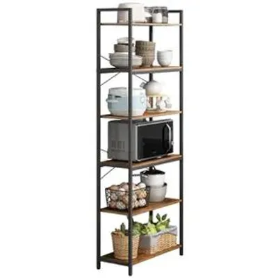 Obrázok produktu pre Regál s tyčami 154 cm, vysoký, kovový, v industriálnom štýle