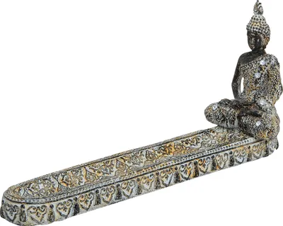 Produktbild von Räucherstäbchenhalter Buddha 25x6 cm