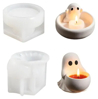Produktbild von Silikon-Spukformen, Kerzenformen für Halloween-Dekoration