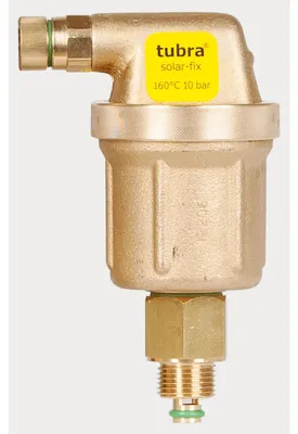 Obrázok produktu pre Tuxhorn presný odvzdušňovací ventil tubra aero-fix, závit G1/2, tlaková trieda PN10, do 120°C, mosadz, 1 kus.