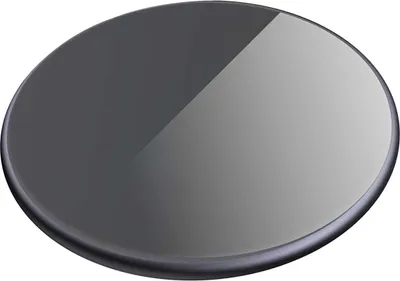 Produktbild von Crong, Qi Induktionslader 15 W Glas PowerSpot, schnell, Schwarz