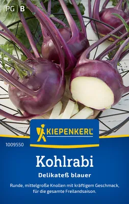 Artikelbild 2 von 'Kohlrabi Delikateß blauer' aus der Kategorie Kohlrabisamen