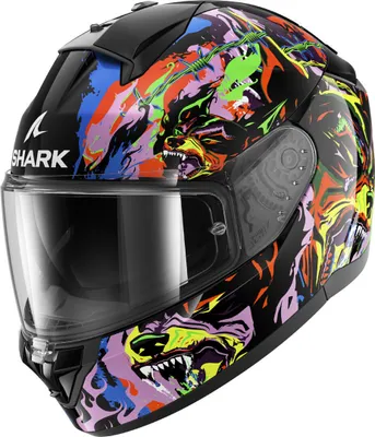 Immagine prodotto di Shark Ridill 2 Raging Beast Casco integrale nero L Nero L
