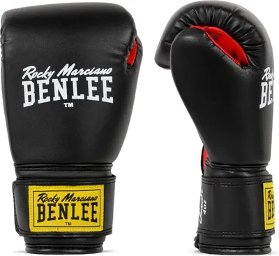 Produktbild von Junior Boxhandschuhe aus Kunstleder RODNEY JUNIOR Black/Red 04 oz BENLEE