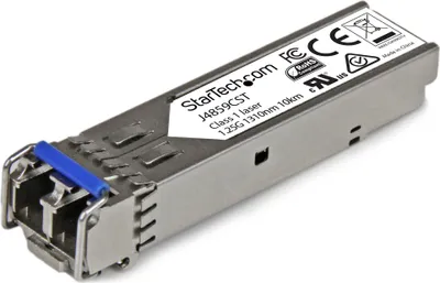 Produktbild von StarTech.com SFP Transceiver 1000BASE-LX HPE J4859C kompatibel LC