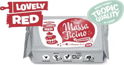 Produktbild von Massa Ticino Tropic Lovely Red / ROT 250g