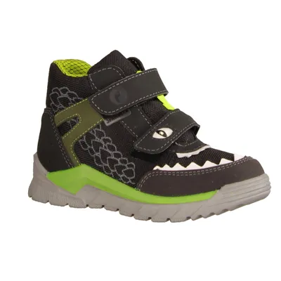 Produktbild von Ricosta Lugas 4701002490 Jungenboots, Synthetik/Textil, Grau, , wasserdicht - Kinderschuhe Lauflernschuhe Gr. 18 - 26, Grau