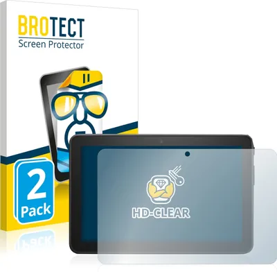 Produktbild von 2x Für Amazon Fire 7 2022 Schutzfolie BROTECT Displayschutz Display Schutz Folie Klar Transparent