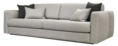 Zdjęcie produktu dla Kanapa tapicerowana sofa 3-osobowa sofa 3-osobowa sofa z tkaniny w kolorze szarym