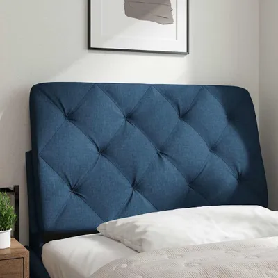 Produktbild von vidaXL Kopfteil-Kissen Blau 80 cm Stoff