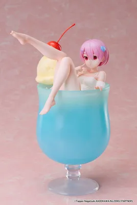 Produktbild von Re:Zero Starting Life in another World PVC Statue 1/7 Ram Cream Soda Ver. 21 cm