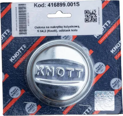 Produktbild von KNOTT Nabenabdeckung 64,2 mm Staubkappe für PKW-Anhänger und Wohnwagen