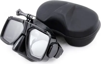 Immagine prodotto di Maschera da immersione/nuoto con supporto per GoPro 12 11 10 9 8 7 6 5 4 3+ 3 MAX / SJCAM / Xiaomi