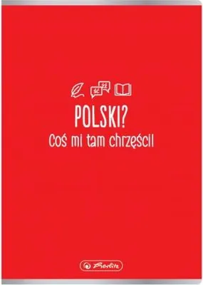 Zdjęcie produktu dla Zeszyt A5 60k linia tematyczny Język Polski Herlitz