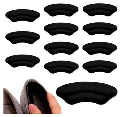 Produktbild von 6 Paar selbstklebende Fersenpolster, Fersenschutzkissen für große Schuhe