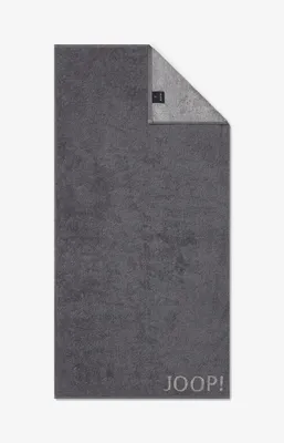Obrázok produktu pre JOOP! sprchová osuška Classic Doubleface 1600 Farba antracit Veľkosť 80x150 cm