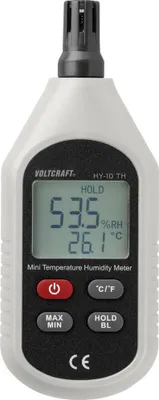 Produktbild von VOLTCRAFT HY-10 TH Luftfeuchtemessgerät (Hygrometer) 0 % rF 100 % rF