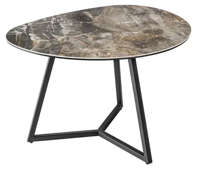 Produktbild von Couchtisch 70cm Marmor Design Tisch Modern Wohnzimmer JETZT KAUFEN