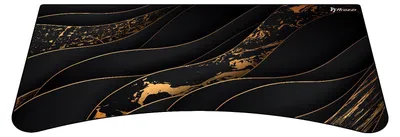 Image de Arozzi Arena Large Bureau Gaming - Tapis de Souris de Remplacement - 160 cm - Noir-Or