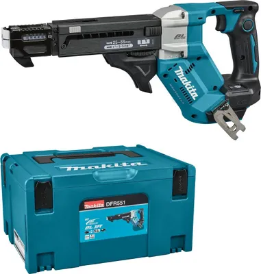 Zdjęcie produktu dla Wkrętak do magazynków MAKITA DFR551ZJ (tylko narzędzie + MAKPAC 3)