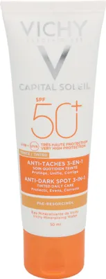 Produktbild von Vichy 3337875419802, Sunscreen cream, Gesicht, 50 ml, Röhre, Anti-Mitesser, Glättend, Empflindliche Haut