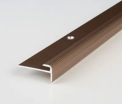 Produktbild von PROVISTON | Einfass- & Abschlussprofil | Aluminium | 25 x 3 x 1000 mm | Bronze Hell | Einschubprofil | Abschlussleiste | Bodenprofil