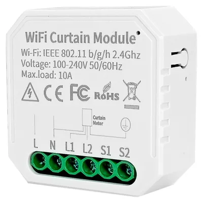 Zdjęcie produktu dla Tuya WiFi Moduł żaluzji Przełącznik Silnik rolety Aplikacja Smart Life Pilot zdalnego sterowania Sterowanie głosowe z Alexa Google Home