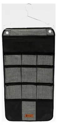 Produktbild von Milo Universal Hängetasche | Hängeorganizer für Campingschrank, Kleidung, Bad und Kinderzimmer | Hängeregal mit 11 Fächern für Wände und Türen | 79 x 42 cm