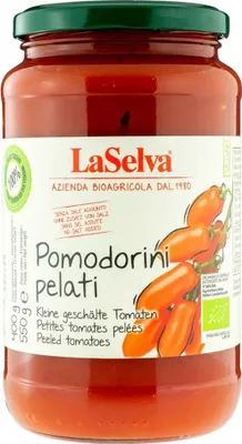 Immagine prodotto di Pomodorini pelati - Piccoli pomodori pelati 550g