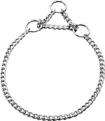Produktbild von Sprenger Halskette mit Zugbegrenzung - Stahl verchromt, 1,5 mm, 40 cm
