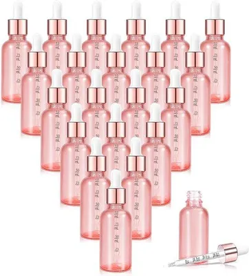Produktbild von 30ml Roséglass Pipetten mit Trichter und Aufklebern