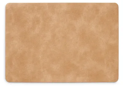Produktbild von Tischsets Lederoptik - 45 x 30 cm - hellbraun -  - Tischsets