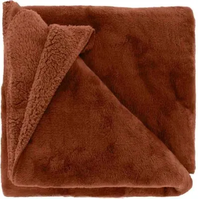 Produktbild von Unique Living - Plaid Torvah Marsala 150x200