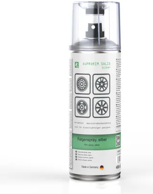 Produktbild von 1x AUPROTEC Lackspray Silber AUPRORIM SOLID Felgensilber Sprühlack 400ml