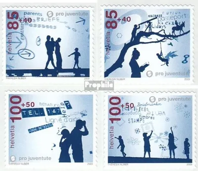 Produktbild von Briefmarken Schweiz 2009 Mi 2130-2133 (kompl.Ausg.) postfrisch Pro Juventute