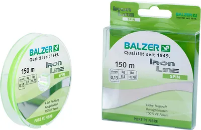 Produktbild von Balzer Iron Line 4 Spin Länge 150m, Ø 0,16mm
