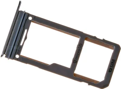 Produktbild von Samsung Galaxy S8+ (SM-G955F) Original Ersatz Simkartenhalter und SD Card Tray, Silberfarben