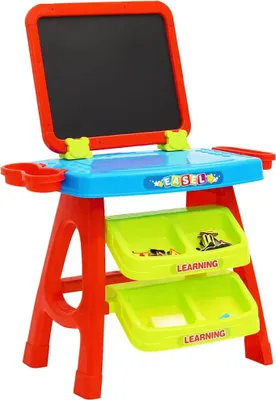Produktbild von vidaXL 3-1 Staffelei für Kinder Lern-Set
