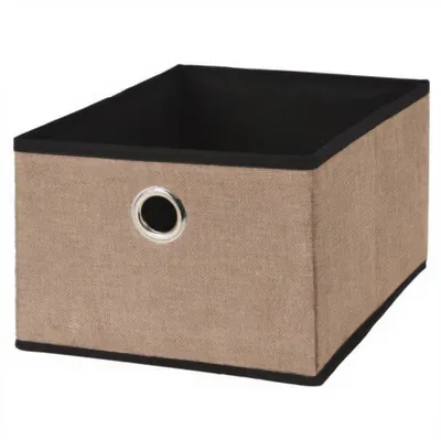 Image de Boîte de rangement pour textiles NO-WOVEN, 32 x 25 x 18 cm