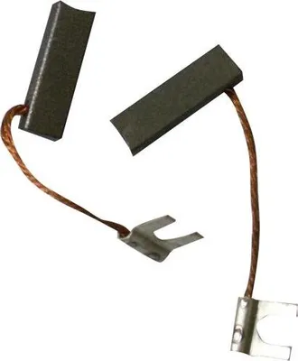 Produktbild von 2x Kohlebürsten Kohlestifte Kohlen für Bosch GBM16-2E UB2J75UB2/75 (1607014101)