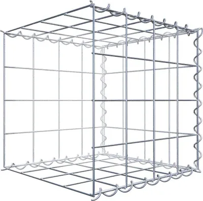Produktbild von Anbaugabione Typ 2 40 cm x 40 cm x 40 cm (L x H x T), Maschenweite 10 cm x 10 cm, Spirale