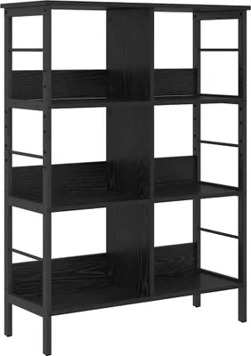 Image de vidaXL Bibliothèque noire imitation chêne 82 x 32 x 112 cm Bois composite