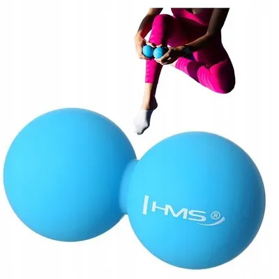 Produktbild von HMS BLC02 Doppelt Lacrosse-Massageball Silikon Muskelmassage