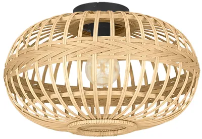 Image de EGLO Plafonnier 43723 Bambou, pour E27, max. 40 W