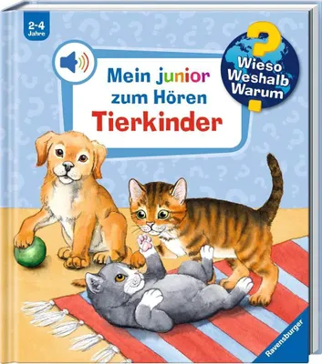 Produktbild von Ravensburger Buchverlag 60011 WWW Mein junior zum Hören: Tierkinder - Band 6